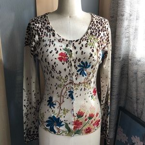 Till The End Cashmere Emb & Beaded Cardigan